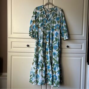 Sea glass chintz Tuckernuck Salty Paloma Beach dress
